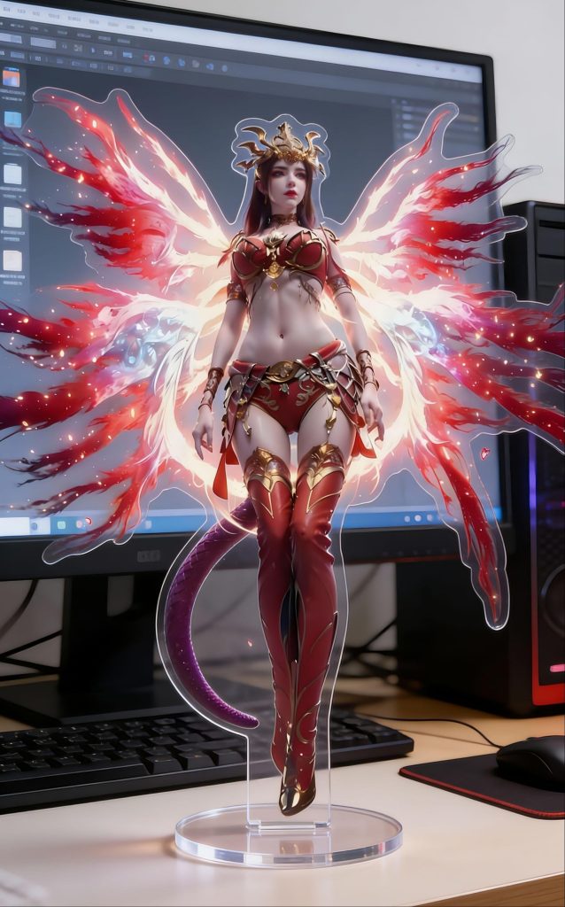 图片[1]-美杜莎亚克力立牌20CM（仅供展示）-SK国风照相馆