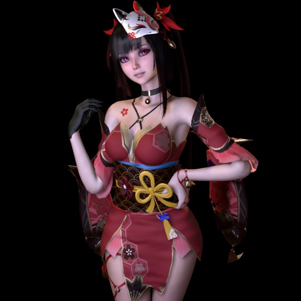 B-崩坏：星穹铁道花火-SK国风照相馆