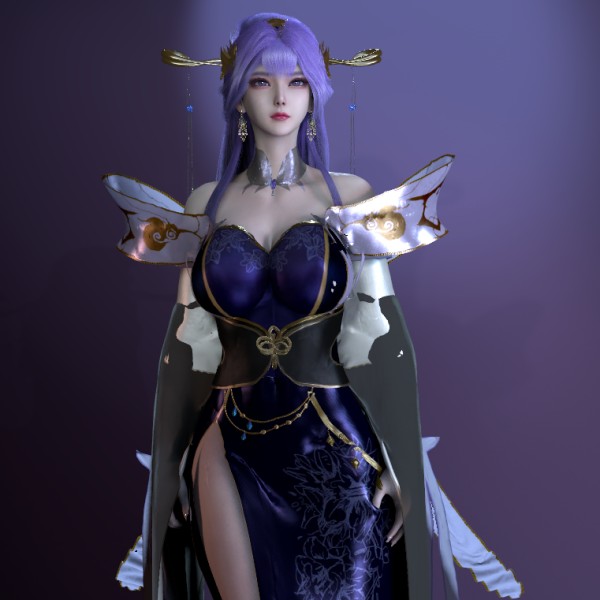 B-百炼成神天穹长老（2个）-SK国风照相馆