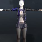 C-CF穿越火线关小羽-SK国风照相馆