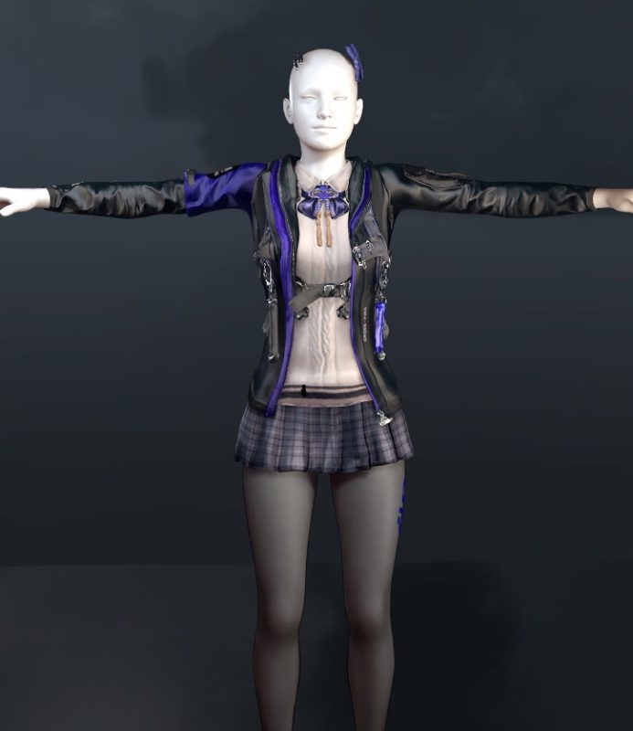 C-CF穿越火线关小羽-SK国风照相馆