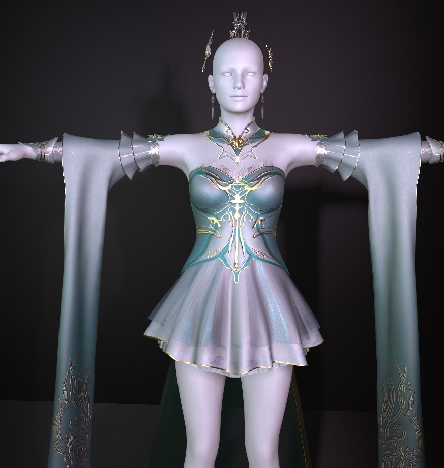 图片[1]-D-斗破萧薰儿（4个）-SK国风照相馆