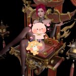 D-斗破雅妃（2个）-SK国风照相馆