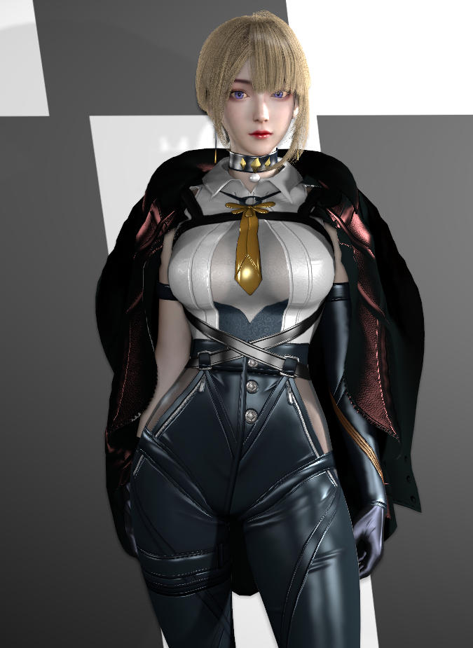 图片[1]-J-绝绝区零伊芙琳Evelyn-SK国风照相馆