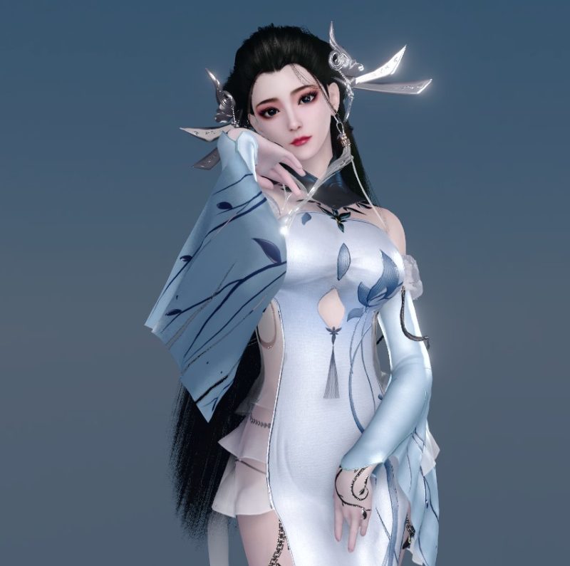 M-梦塔·雪谜城白亦君-SK国风照相馆