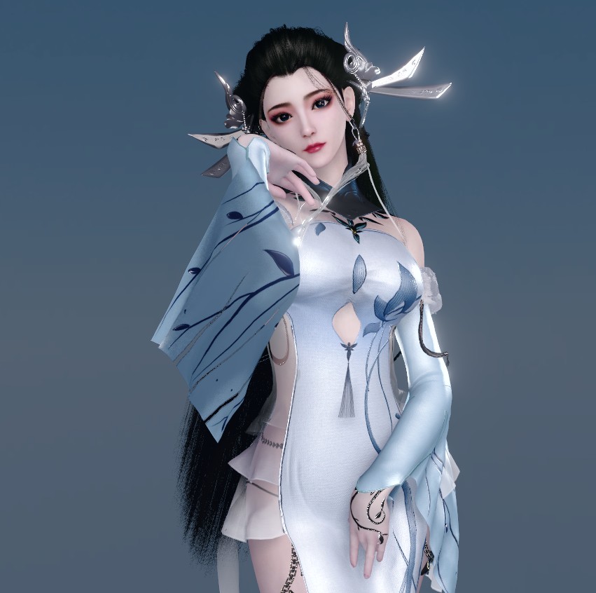 图片[1]-M-梦塔·雪谜城白亦君-SK国风照相馆