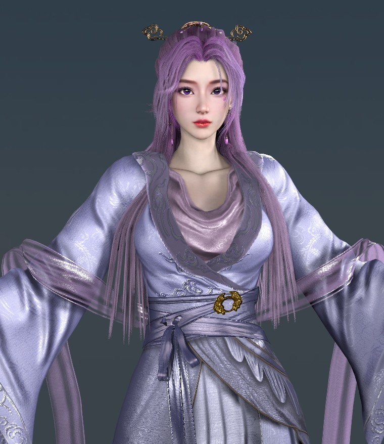 图片[1]-S-师兄啊师兄云霄仙子-SK国风照相馆