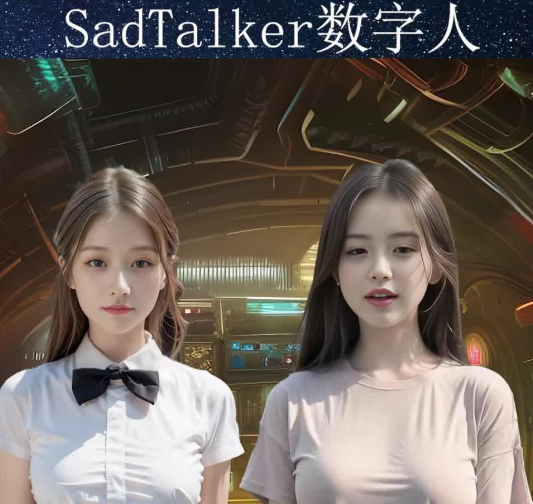「SadTalker数字人工具」-SK国风照相馆