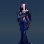 T-天行九歌潮女妖-SK国风照相馆