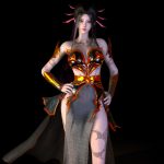 T-天行九歌焰灵姬（4个）-SK国风照相馆