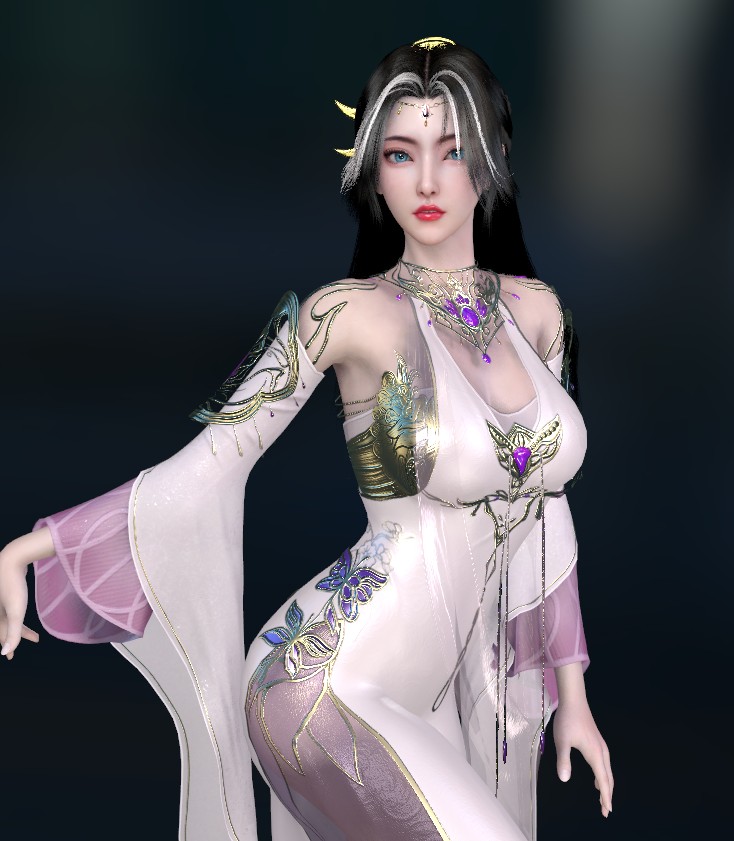 图片[1]-W-完美世界小魔女-SK国风照相馆