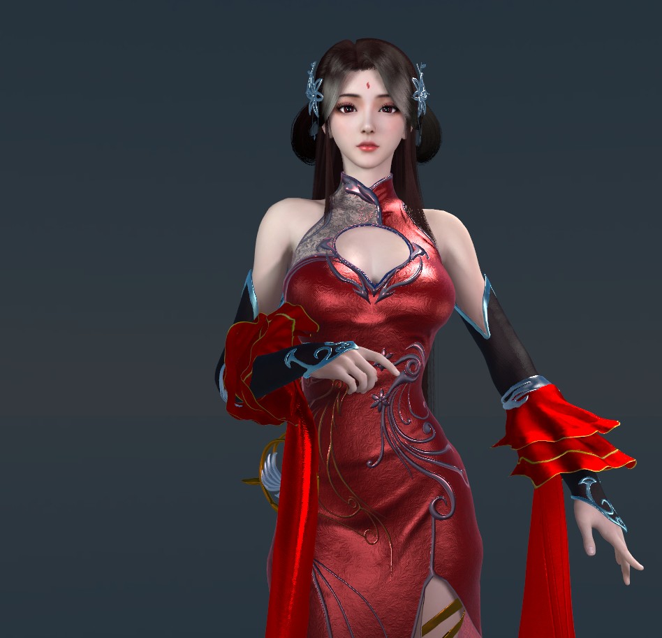 图片[2]-W-完美世界火灵儿（2个）-SK国风照相馆