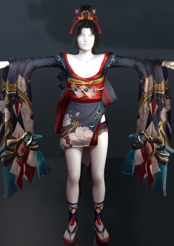 Y-永劫无间-妖刀姬樱雨刀舞时装-SK国风照相馆