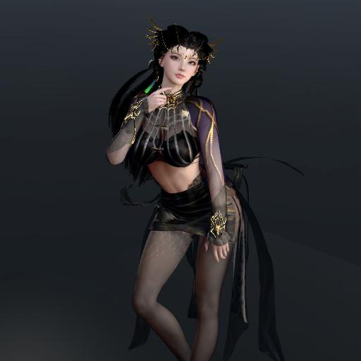 Y-永劫无间宁红叶蜘蛛精-SK国风照相馆