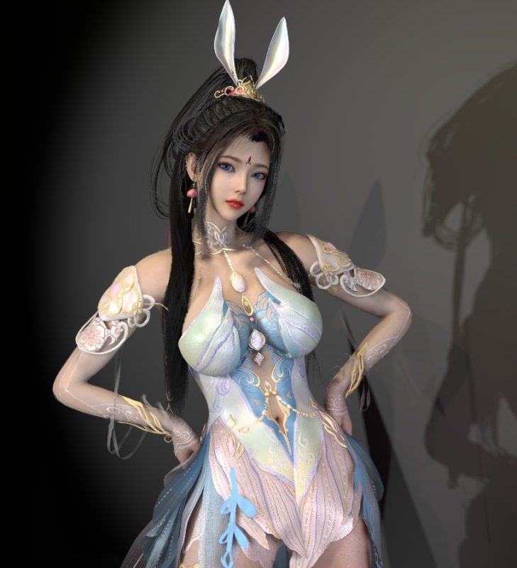 Y-永劫无间小兔兔-SK国风照相馆