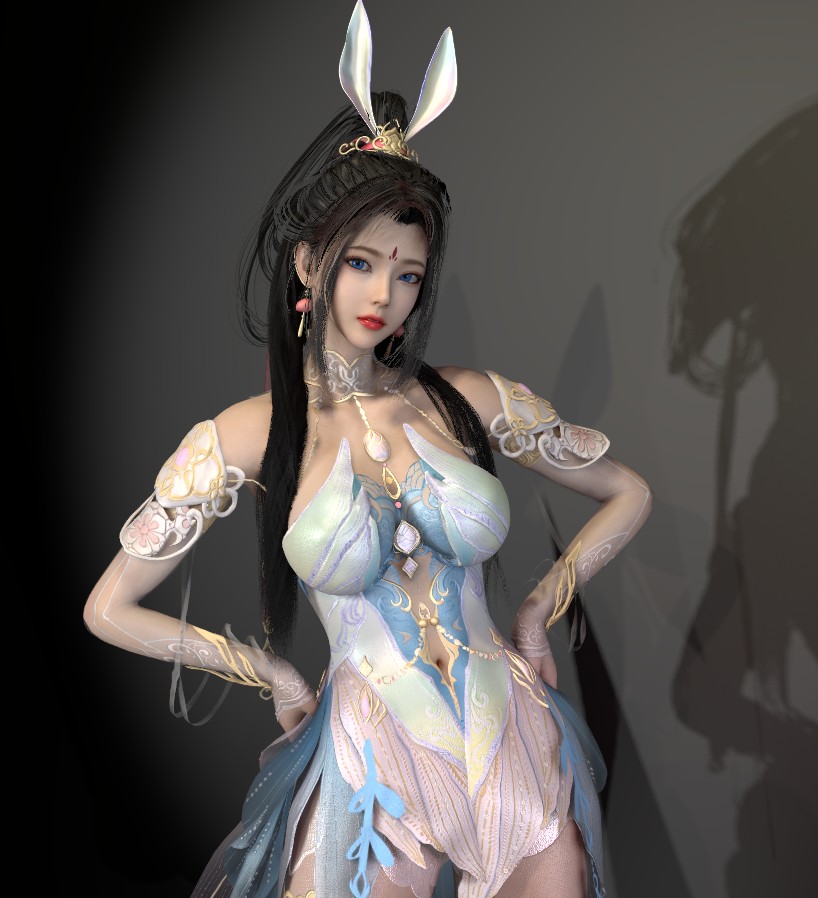 图片[1]-Y-永劫无间小兔兔-SK国风照相馆