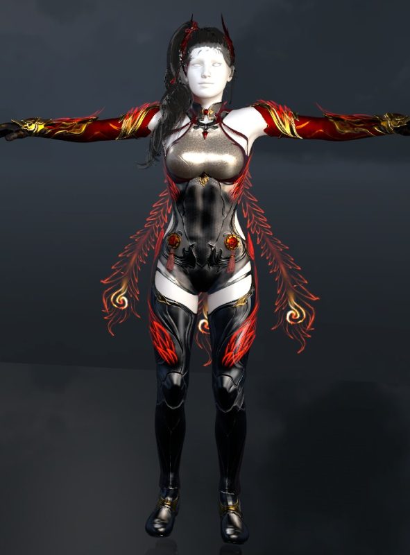 Y-永劫无间朱雀星衣-SK国风照相馆