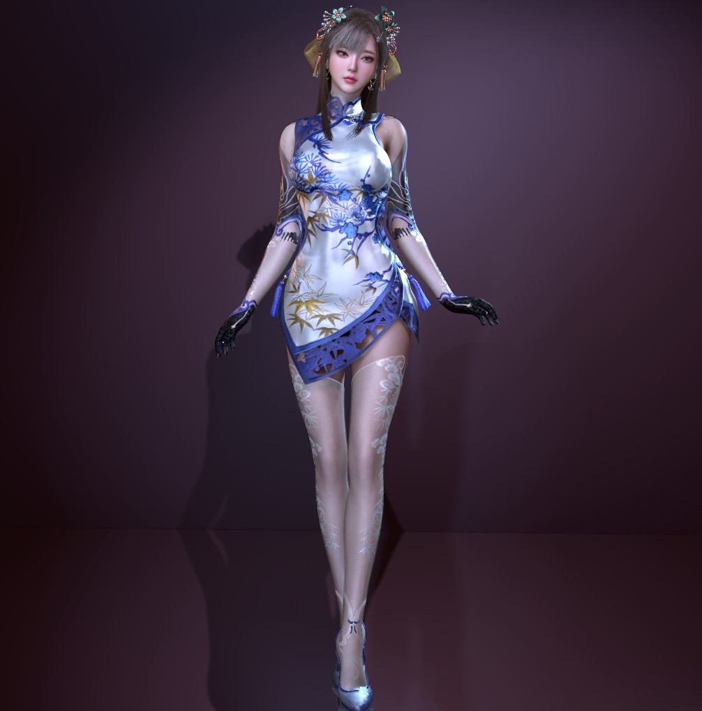 图片[1]-Y-永劫无间青荷-SK国风照相馆