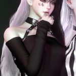 Y-永劫无间黑白狐狸-SK国风照相馆