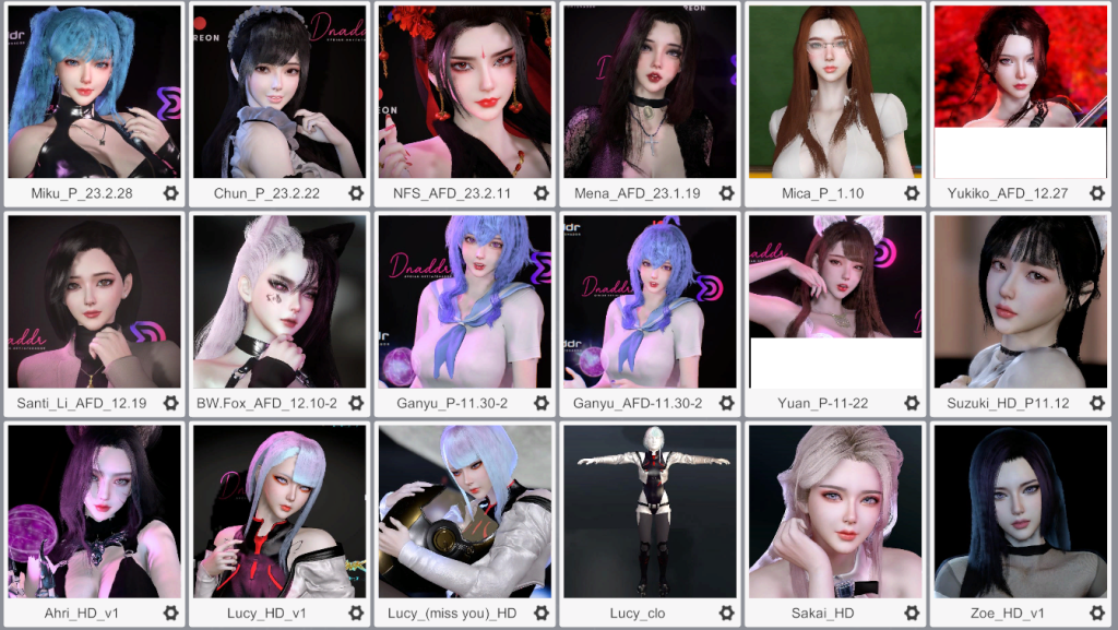 图片[3]-Dnaddr 可乐极品人物卡（100多个）-SK国风照相馆