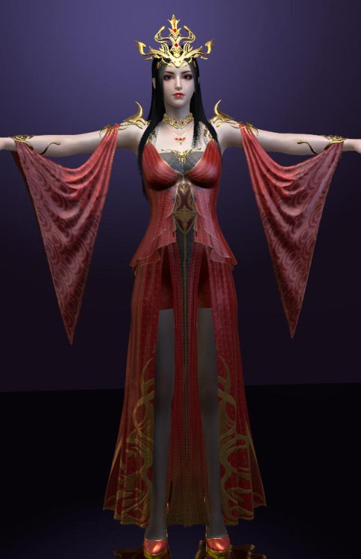 美杜莎原版服饰-SK国风照相馆