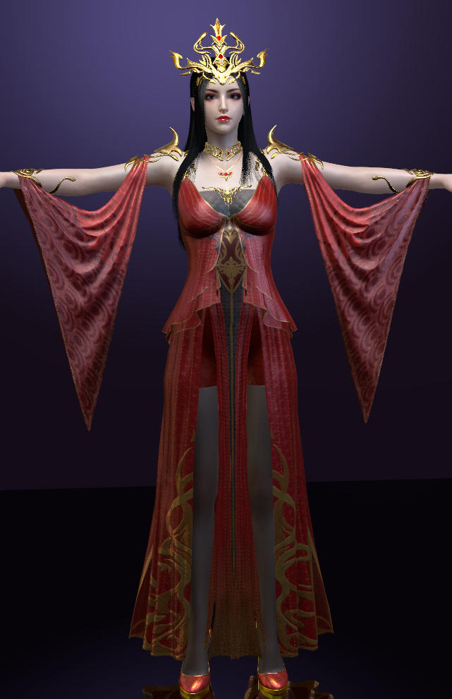 图片[1]-美杜莎原版服饰-SK国风照相馆