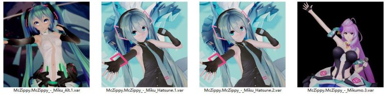 初音二次元人物-SK国风照相馆