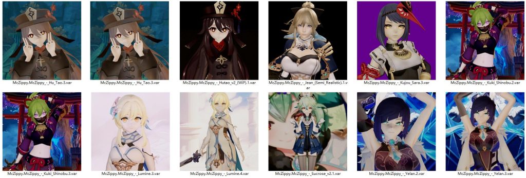 图片[4]-原神二次元人物合集-SK国风照相馆